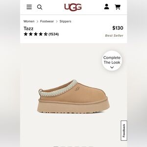 Ugg Tazz slipper